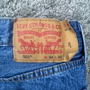 Levi's Classic Straight Blue Jeans